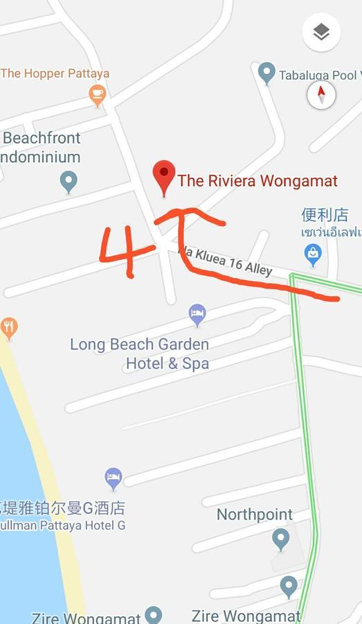 The Riviera Wongamat Hong Apartment Pattaya Esterno foto